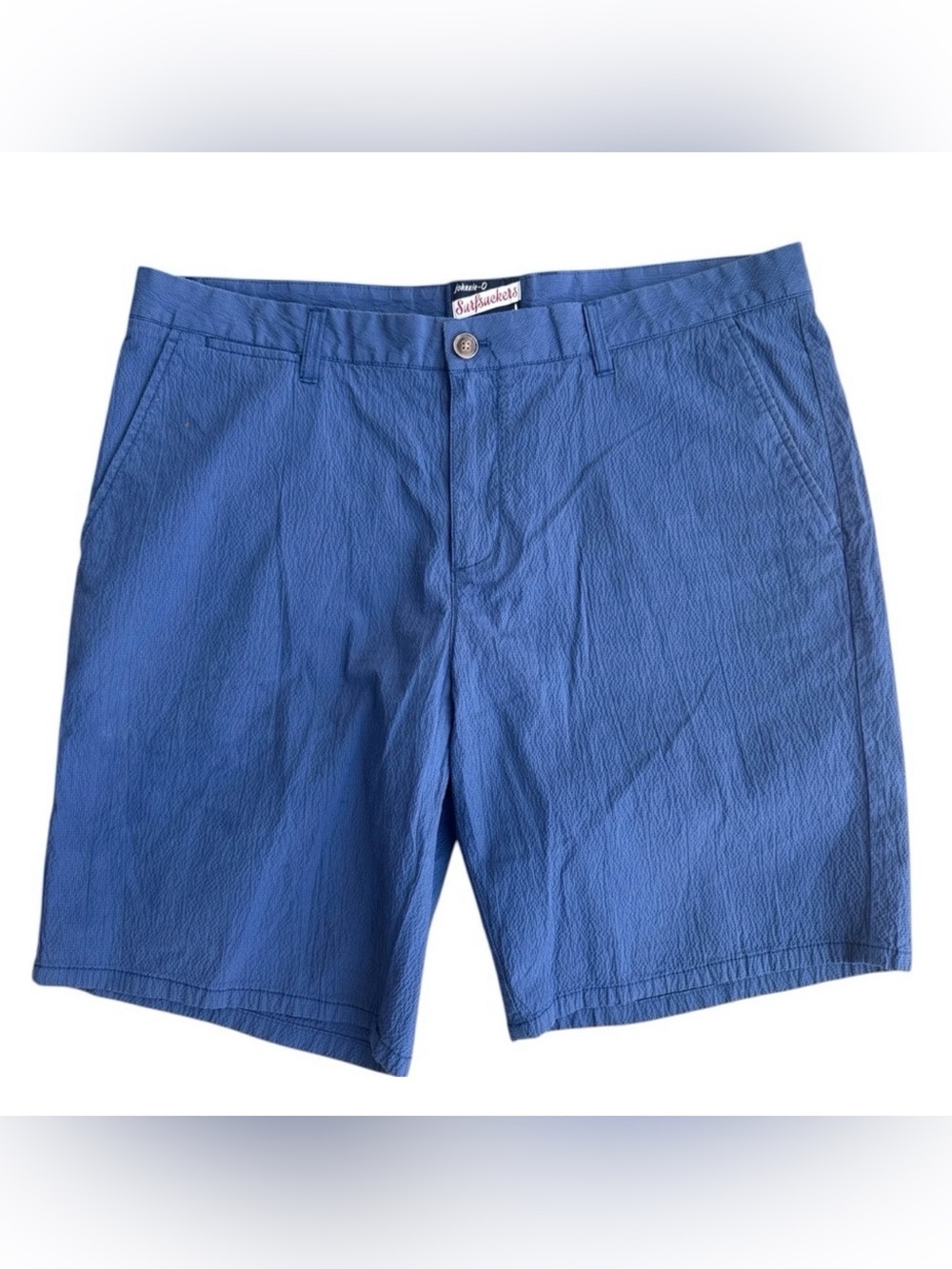 Johnnie-O Men's Blue Seersucker Golf Shorts size 36